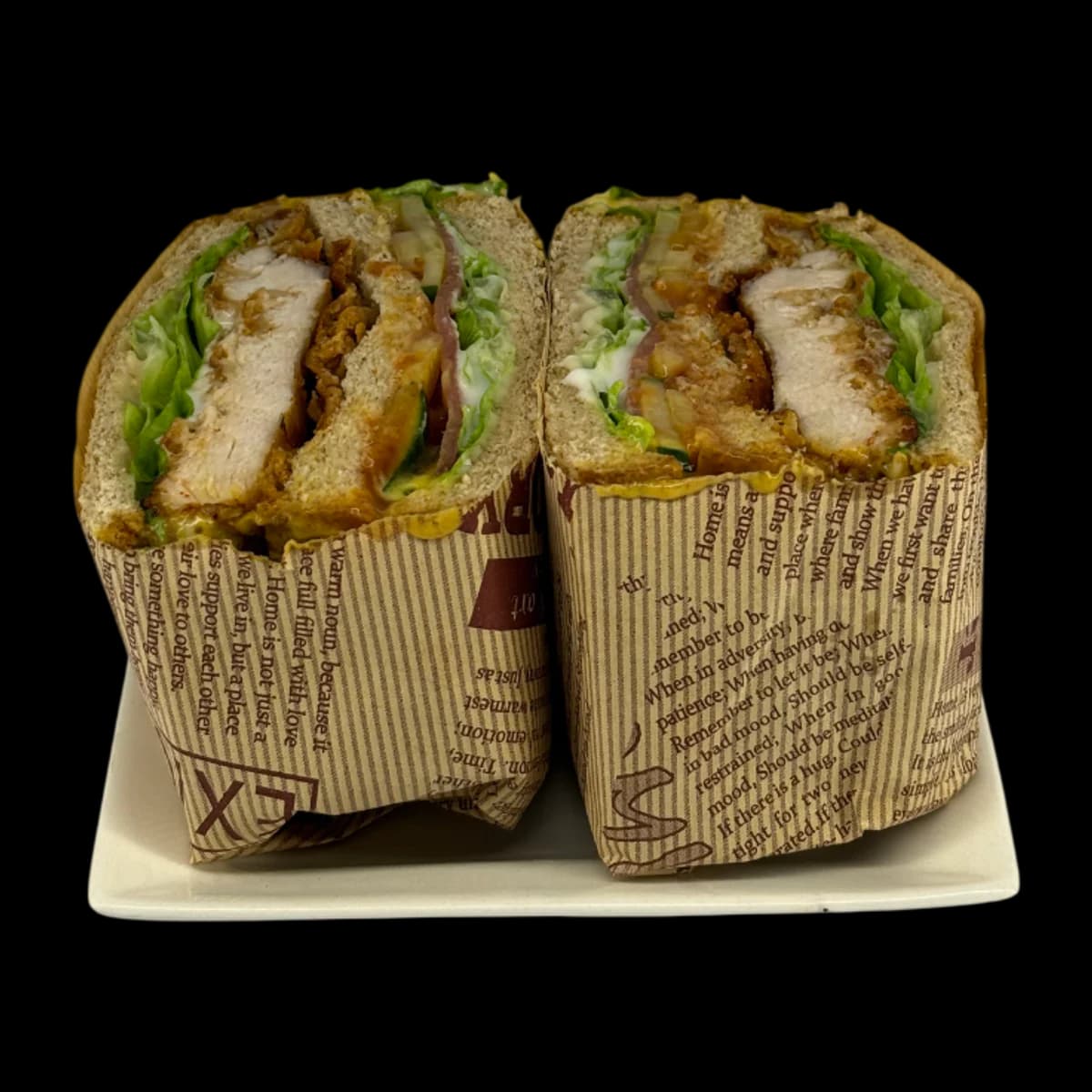 Chicken & Ham Overload Sandwich